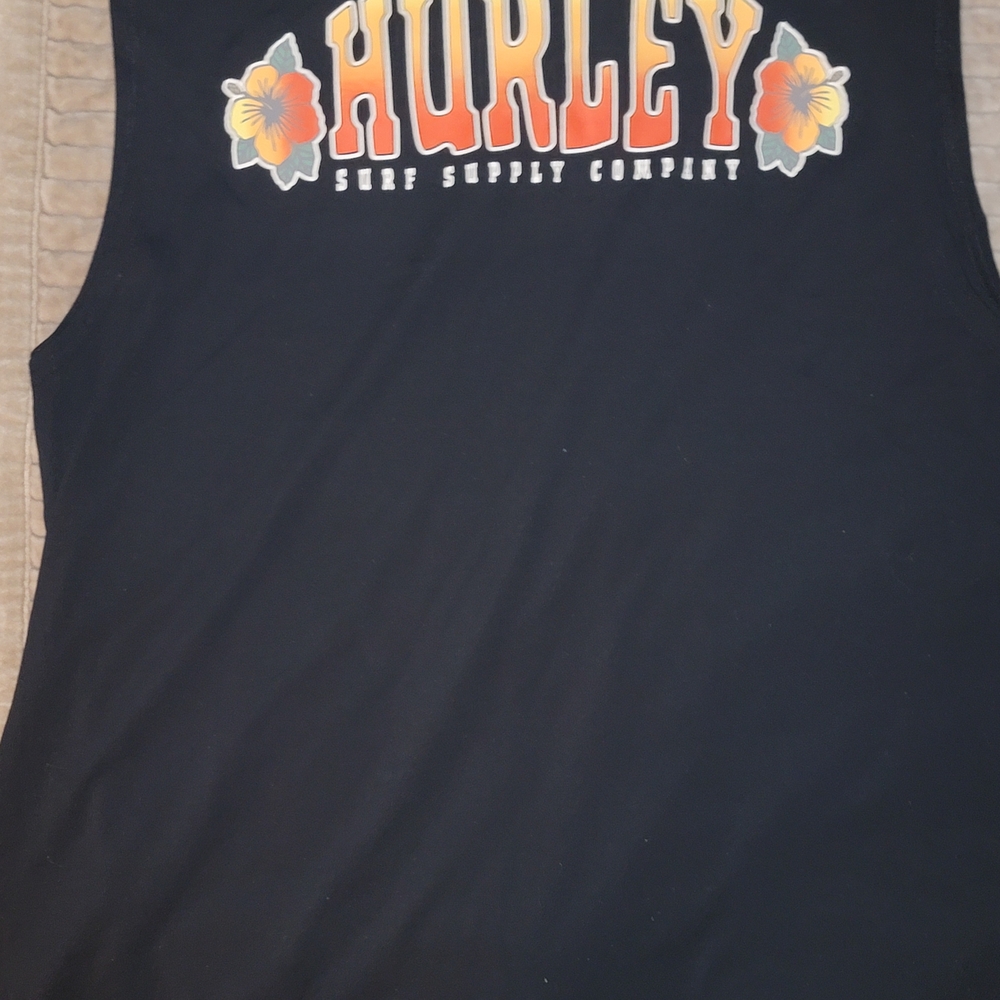Hurley Black Surf Tank Top